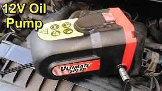 Easy Oil Change Using a 12 Volt Oil Extractor Pump