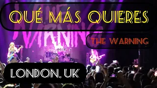 "QUÉ MÁS QUIERES" - LONDON, UK - @TheWarning #livemusic #tour #fyp #martintc #martintw