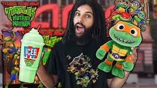 Teenage Ninja Turtle Mutant Mayhem Merch / Food Hunt And Movie Review!! *NO SPOILERS*