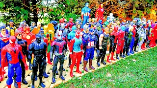 100 SUPERHEROES! SPIDER-MAN, Hulk, Marvel Avengers, DC Justice League, TMNT, Star Wars Power Rangers