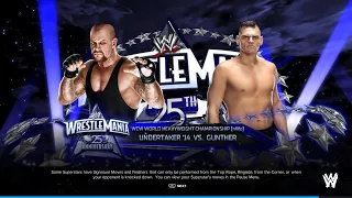 WWE 2k24 - The Undertaker vs Gunther Championship Match {PS5}