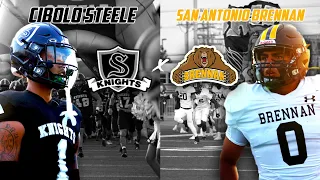 San Antonio Brennan vs Cibolo Steele  🔥🔥 Texas High School Football #TXHSFB