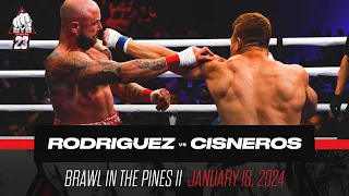 BYB 23 Bare Knuckle Super Middleweight Matchup: Rene " White Boy" Rodriguez vs. Gregoris Cisneros