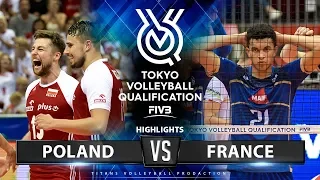 Poland vs France | Highlights Men's OQT 2019