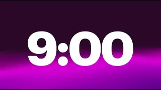 9 Minute Countdown Timer - No Sound