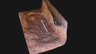 Excavation of female chamber grave of viking age from Gnezdovo