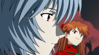 Asuka Tells Rei a Joke