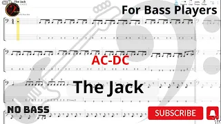 AC- DC - The Jack (Play Along)( Tabs Bass Cover)