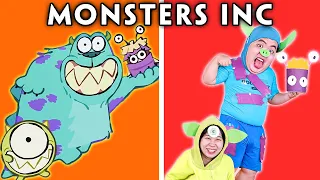 MONSTERS INC RECAP CARTOON PARODY - MONSTERS INC FUNNY ANIMATED PARODY | Hilarious Cartoon