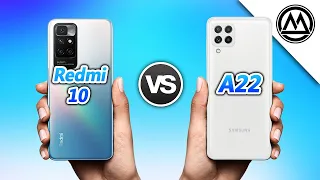 Xiaomi Redmi 10 vs Samsung Galaxy A22