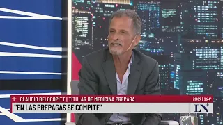 Exclusivo: Claudio Belocopitt, titular de medicina prepaga, con Eduardo Feinmann y Pablo Rossi