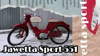 Мопед Jawetta Sport 551/Яветта Спорт 551 от мотоателье Ретроцикл.