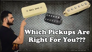 Lets Talk: Electric Guitar Pickups (Single Coil / P90 / Humbucker) | TUGGtv