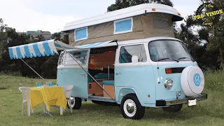 COMBI CAMPER AZUL Pro-Vision Garage