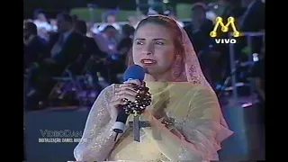 Fafá de Belém canta para o Papa no Maracanã - Rede Manchete/Rede Vida 04/10/1997