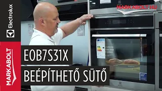 Electrolux EOB7S31X beépíthető sütő - Márkabolt.hu