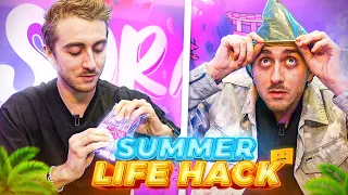 JE REPRODUIS LES PIRES LIFE HACK DE L'ÉTÉ ! (c'est toujours aussi ridicule)