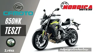 CF Moto Tesztnap a Nordicamoto-nál Székelyudvarhelyen - CF MOTO650MT - Alparsmotoadventure - 2. rész