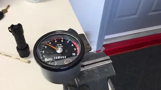 1972 Yamaha XS2 tachometer repair