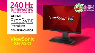 Viewsonic XG2431: Hands-on with the first ever Blur Bluster 2.0 certified gaming monitor