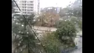 Наводнение Дагомыс 11.11.2015