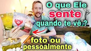 O que Ele sente quando te vê ? Foto ou Pessoalmente . O que ele sente por mim tarot ?O que ele snete