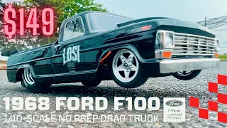 Deal Alert - Losi 22S Ford No Prep RTR Brushless Drag Race Truck - Unboxing & Test