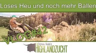 FarmVLOG#42: Neue Tiere auf dem Hof / Loses Heu verfüttern - Stephan Hauer's Highlandzucht