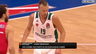 Lukas Lekavicius Against CSKA/Olympiacos/Zalgiris