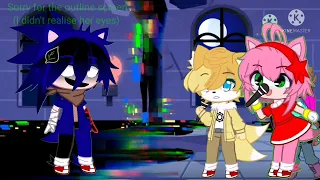 dust till dawn but pibby sonic vs tails and Amy | gacha club | original cover by: @CoverRuisna