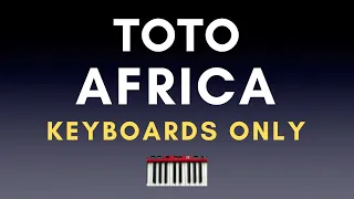 Toto - Africa | Keyboards Only Instrumental Backing Track 🎹