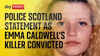 Police Scotland deliver statement as Emma Caldwell's murder suspect is found guilty