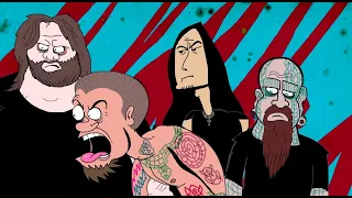 SEMI-ROTTED - Blood Bath (Official Video) Featuring George Fisher from Cannibal Corpse