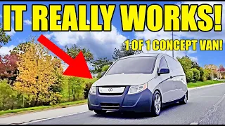 We Fixed The 2 Million Dollar Concept Van With Batteries Off Craigslist! Top Speed & Range Test!