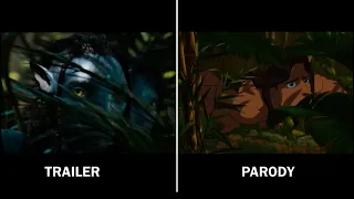 AVATAR THE WAY OF WATER-Side-By-Side- W/Original Trailer