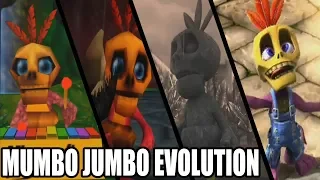 Evolution of Mumbo Jumbo from Banjo Kazooie Games