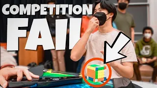 MY BIGGEST CUBING COMPETITION FAIL... | COMP VLOG