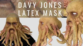 Davy Jones - Pirates of the Caribbean - Latex mask by Crea Fx