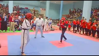 AAKF Fighter Abanish Baruah Fight at Himachal pradesh Kfi Kickboxing National 2022