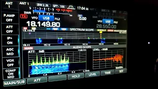 Short Waves RX with ICOM IC-7610