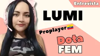 🎤Entrevista a Lumi | #proplayer #dota #girl #gaming #ecuador