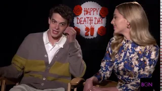 Jessica Rothe & Israel Broussard On The Desk in 'Happy Death Day 2U'