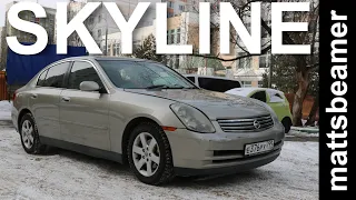 2001 Nissan Skyline V35 250GT four saloon 4WD. In depth tour. 2.5 v6. Start up Engine Infiniti G35