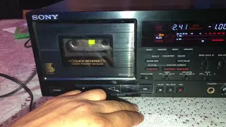 CASSETTE DECK SONY TC WR875