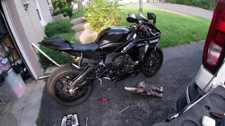 2021 R1 exhaust install