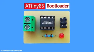 Attiny85 Bootloader using USBasp  | Tutorial