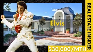 Elvis and Priscilla's Former Beverly Hills Home Up for Sale! $30k a month