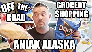 OFF THE ROAD SYSTEM GROCERY SHOPPING | ANIAK ALASKA | ALASKAN GROCERY PRCES?!?! |Somers In Alaska