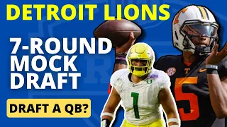 Detroit Lions 7-Round Mock Draft Reaction From FanNation All Lions