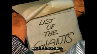 " LAST OF THE GIANTS "  UNION PACIFIC RAILROAD    BIG BOY STEAM LOCOMOTIVE FILM  71522